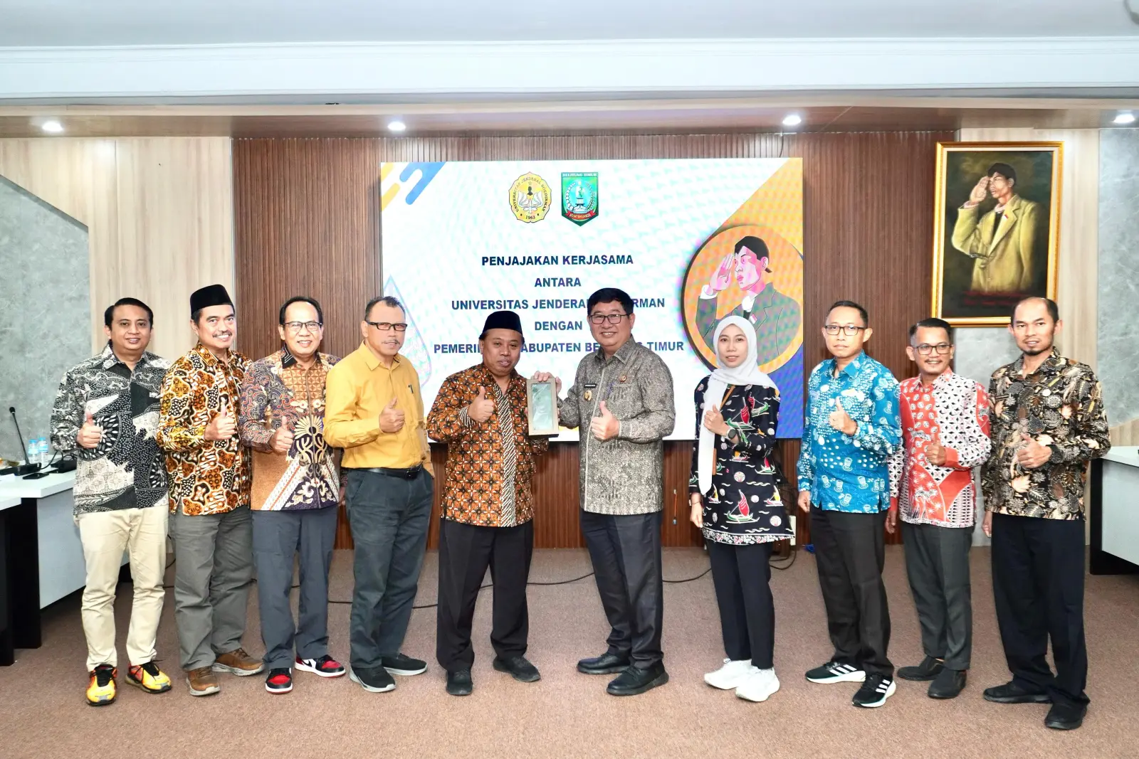 Unsoed Kembali Raih Predikat Informatif pada Anugerah Keterbukaan Informasi Publik 2025