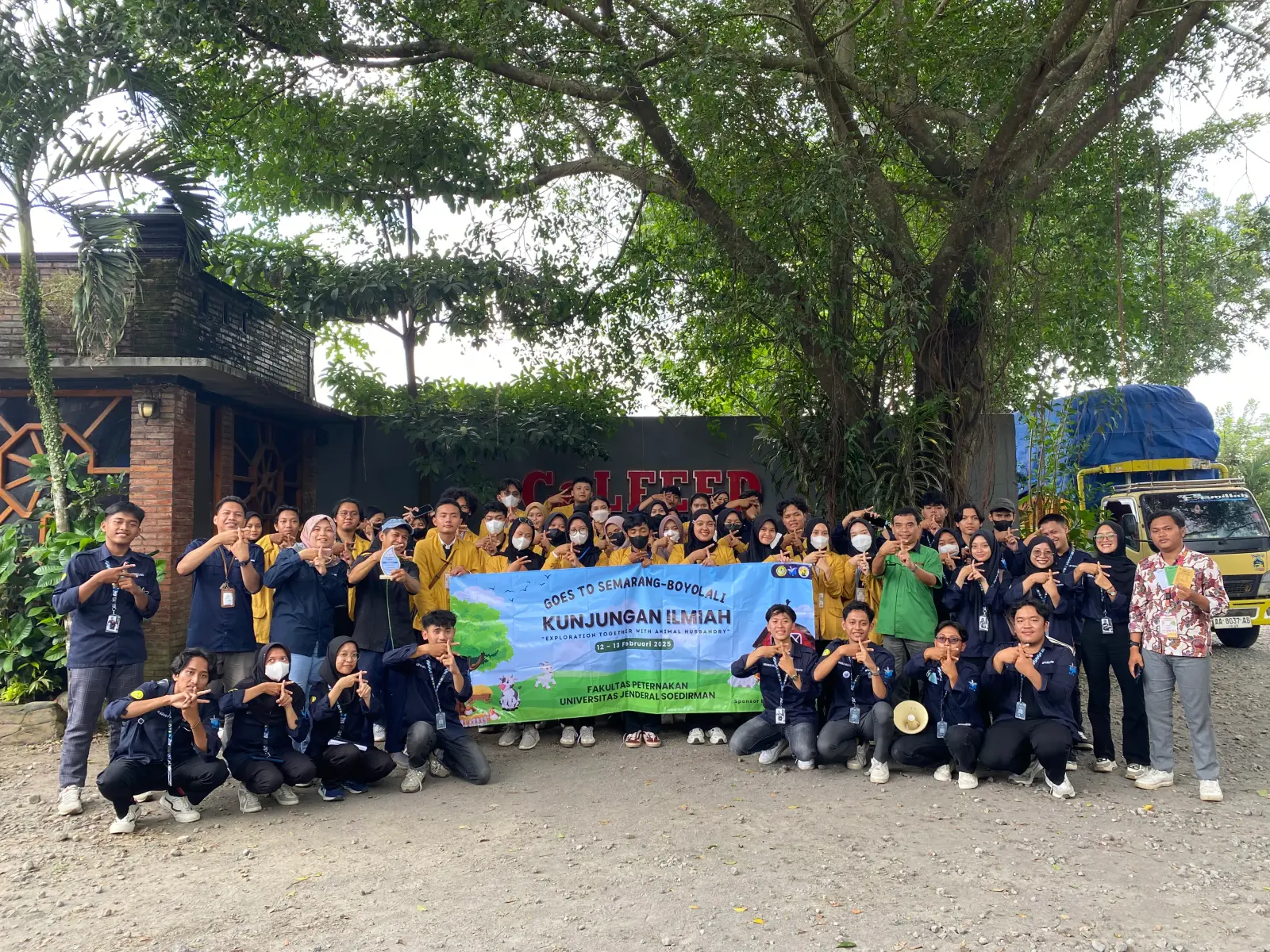 UP3 Fakultas Peternakan UNSOED Melaksanakan kegiatan kunjungan ilmiah