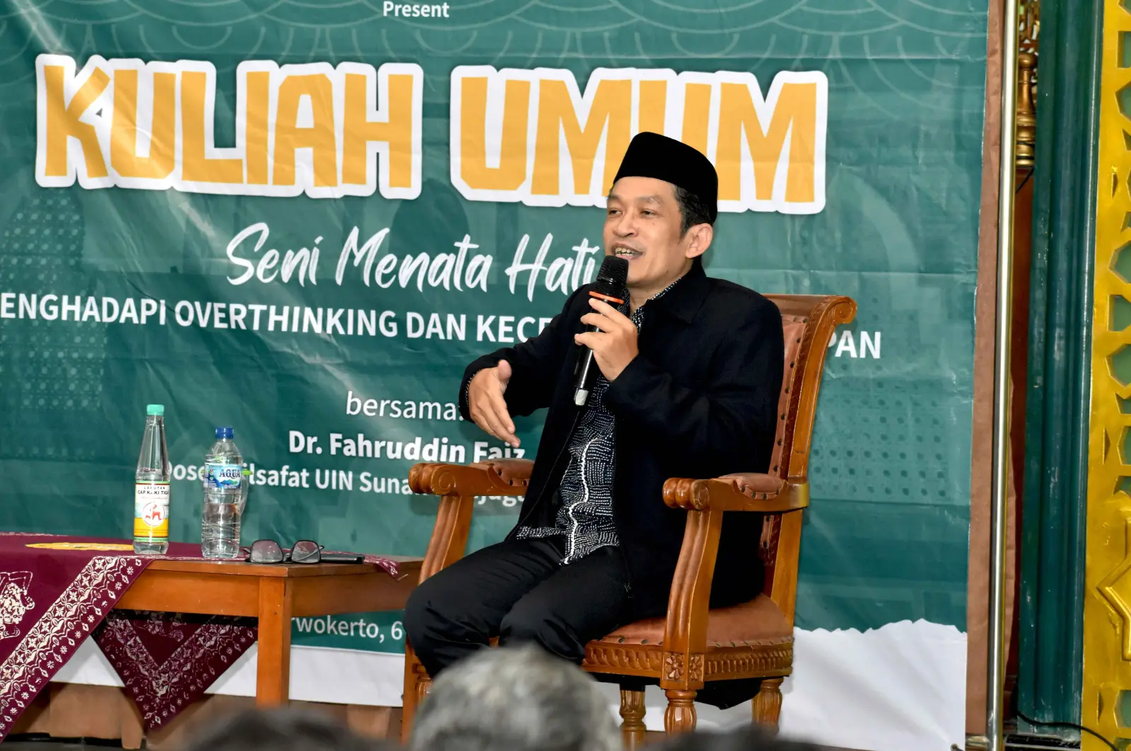Dr. Fahruddin Faiz Hadir di Unsoed, Bahas Seni Menata Hati dan Menghadapi Kecemasan Masa Depan