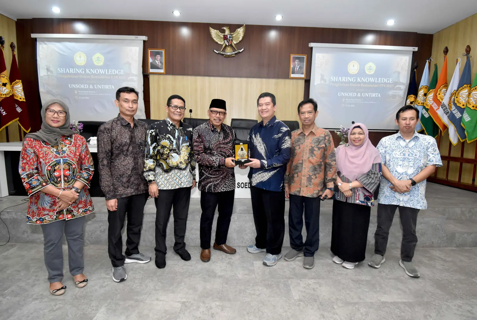 Perkuat Tata Kelola, Unsoed dan Untirta Bertukar Pengalaman Sistem Remunerasi PTN BLU