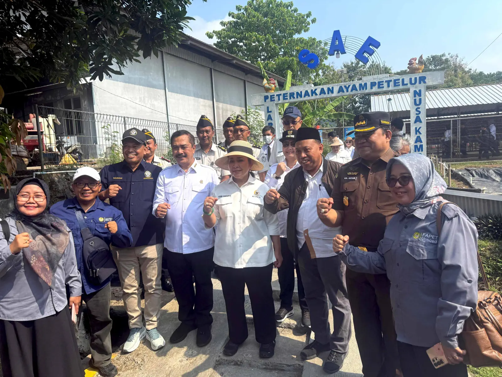 Unsoed Perkuat Ketahanan Pangan Nasional melalui Pendampingan Iptek di Nusakambangan