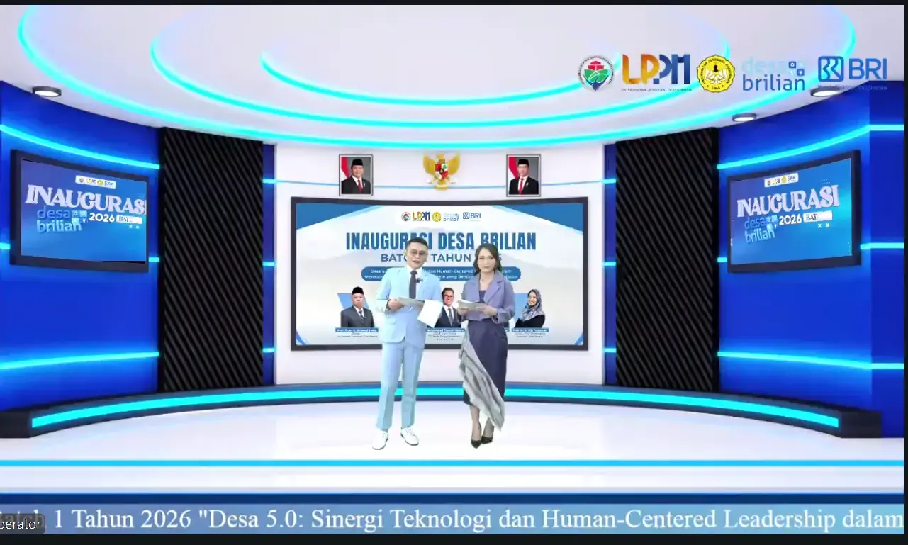 Inaugurasi Desa BRILian 2026, Unsoed dan BRI Perkuat Kepemimpinan dan Inovasi Desa