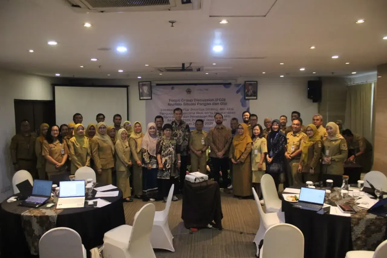 Tim Akademisi Unsoed Dampingi Penyusunan Rencana Aksi Pangan dan Gizi Jawa Tengah 2026–2029