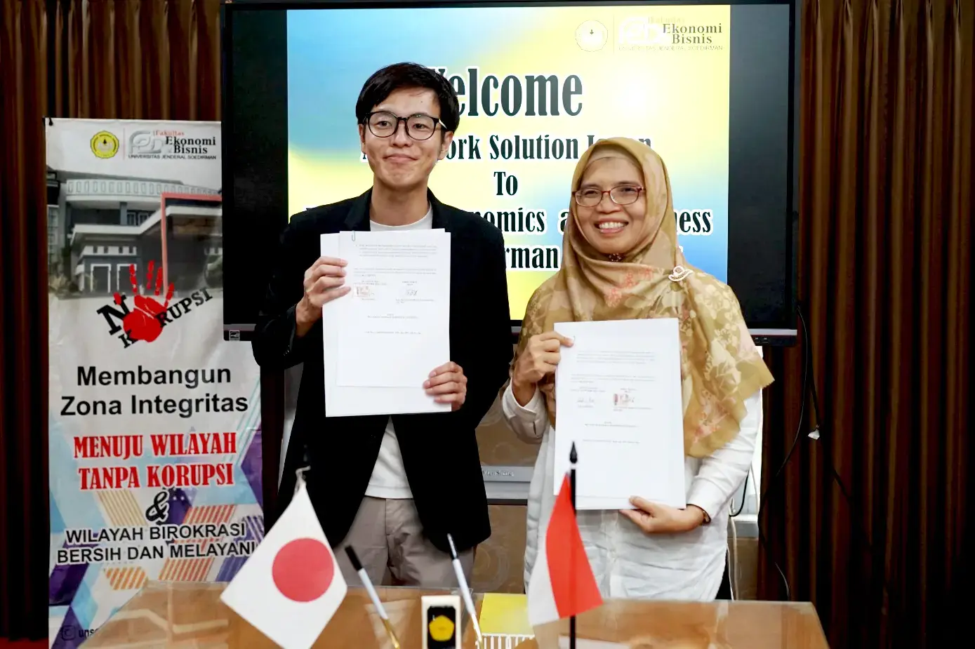 FEB UNSOED Jalin Kerja Sama Strategis dengan AI Network Solution Japan Dorong Kolaborasi Global dan Transformasi Digital