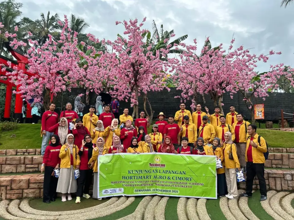 Mahasiswa Magister Agribisnis Unsoed Pelajari Praktik Agrowisata dan Industri Susu dalam Kuliah Lapangan di Semarang