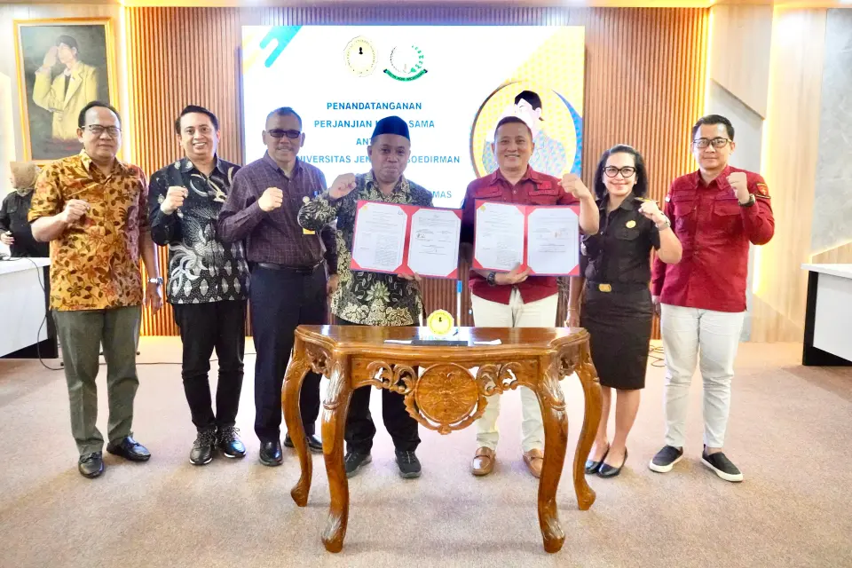 Unsoed dan Kejaksaan Negeri Banyumas Teken Perjanjian Kerja Sama untuk Penguatan Tridharma dan Penegakan Hukum