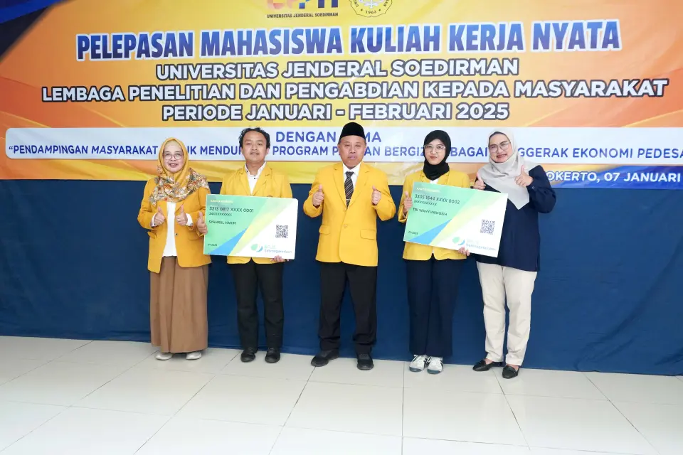 UNSOED Lepas 902 Mahasiswa dalam Program KKN Periode Januari-Februari 2025