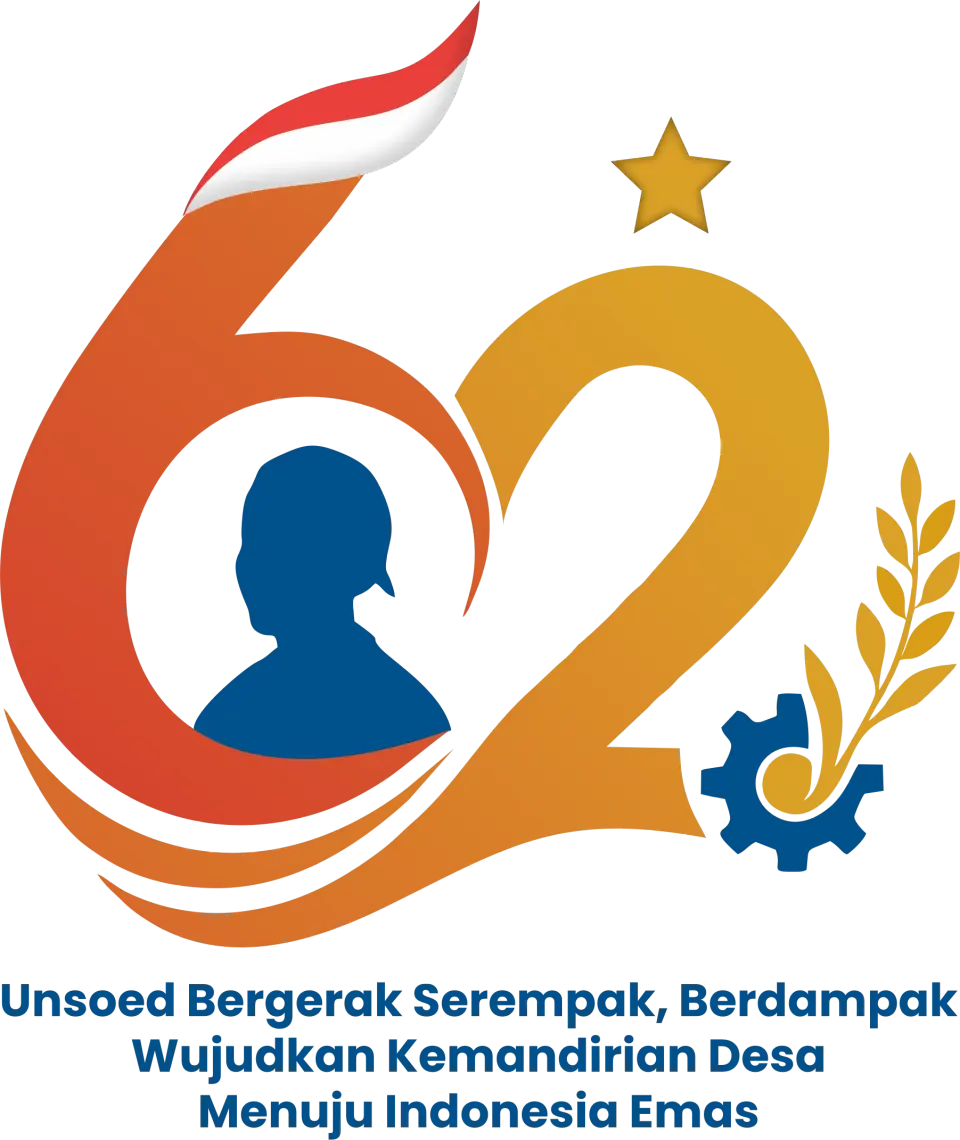 Logo Resmi Dies Natalis ke-62 Universitas Jenderal Soedirman
