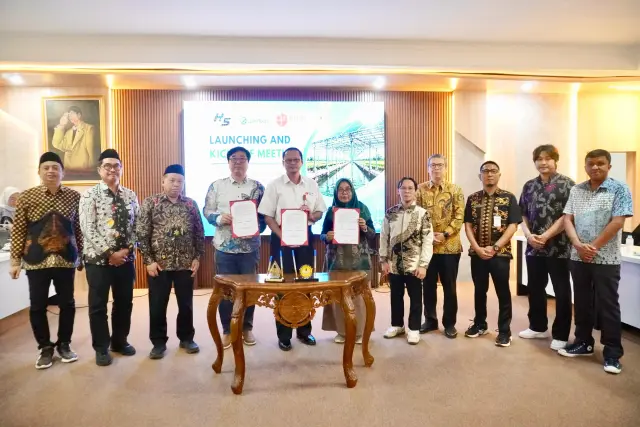 Dorong Energi Terbarukan, Unsoed dan BRIN Luncurkan PLTS di Atas Canal Irigasi 