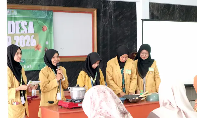 Cegah Stunting dari Dapur, Mahasiswa Unsoed Kenalkan Olahan Bergizi Berbahan Lokal