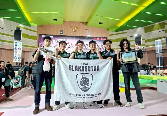 Soedirman Robotic Team Achieves National Recognition at KRAI 2026, Showcasing Student Technological Excellence