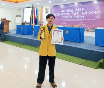 Unsoed student won the 1st place in National Accounting Competition