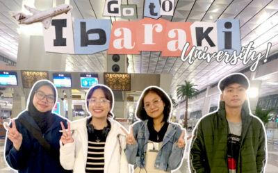 4 Japanese Literature Students Exchange Student to Ibaraki University