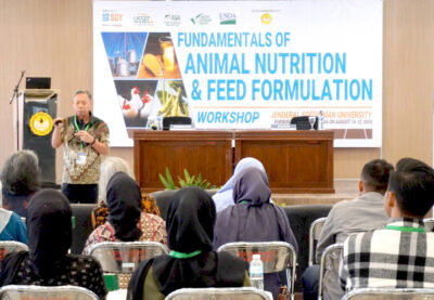 Fapet UNSOED dan USSEC Gelar Workshop, Bahas Pentingnya Nutrisi Hewan Ternak