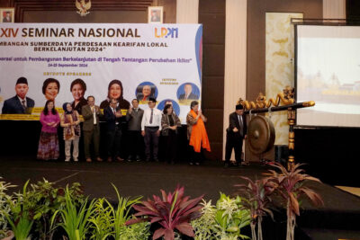 LPPM UNSOED Gelar Seminar Nasional Pengembangan Sumber Daya Perdesaan Kearifan Lokal Berkelanjutan 2024