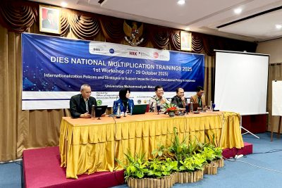 Condro Wibowo Jadi Narasumber NMT–DAAD di Mataram: Dorong Penguatan Internasionalisasi PT di Indonesia