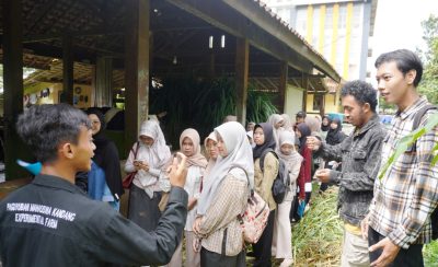 Belajar Ruminansia dari Dekat, Mahasiswa FKIP UMP Kunjungi Experimental Farm Fapet Unsoed