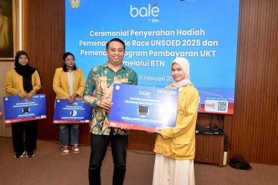 BTN dan Unsoed Serahkan Hadiah Balé Race 2025 dan Program Pembayaran UKT, Dorong Literasi Keuangan Mahasiswa