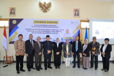 Promosi Doktor Unsoed: Riset Biologi Ikan Keting Perkuat Dasar Pengelolaan Perikanan Berkelanjutan di Jawa Tengah