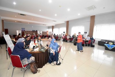 Pemaparan materi workshop