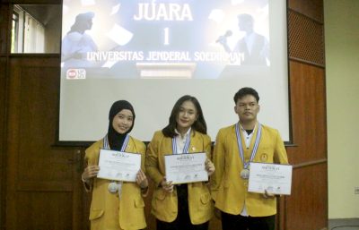 Mahasiswa FH Unsoed Raih Juara 1 Brilliant Debate Competition Nasional 2026